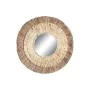 Specchio da parete DKD Home Decor Naturale Bali 70 x 70 x 70 cm 70 x 8 x 70 cm di DKD Home Decor, Specchi da parete - Rif: S3...