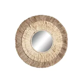 Wall mirror DKD Home Decor Natural Bali 70 x 70 x 70 cm 70 x 8 x 70 cm by DKD Home Decor, Wall-Mounted Mirrors - Ref: S304316...