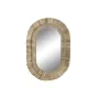 Wall mirror DKD Home Decor 70 x 5 x 100 cm Natural Bali Jute by DKD Home Decor, Wall-Mounted Mirrors - Ref: S3043173, Price: ...