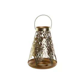 Lantern DKD Home Decor Golden Metal 25 x 25 x 42 cm by DKD Home Decor, Candelabras and candle holders - Ref: S3043182, Price:...