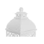 Postes de iluminação DKD Home Decor 24 x 24 x 74 cm Acabamento envelhecido Cristal Metal Branco Árabe de DKD Home Decor, Cand...