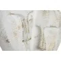 Statua Decorativa DKD Home Decor 23 x 10 x 30 cm Viso Dorato Alluminio Bianco di DKD Home Decor, Soprammobili - Rif: S3043197...