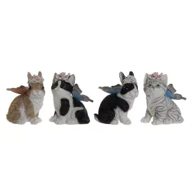 Figurine Décorative DKD Home Decor 11 x 13 x 15 cm animaux (4 Unités) de DKD Home Decor, Objets de décoration - Réf : S304321...