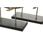 Figura Decorativa DKD Home Decor 32 x 10,5 x 19,5 cm Negro Dorado (2 Unidades) de DKD Home Decor, Adornos - Ref: S3043238, Pr...