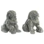 Figurine Décorative DKD Home Decor Gris Oriental 28 x 18 x 27 cm (2 Unités) de DKD Home Decor, Objets de décoration - Réf : S...