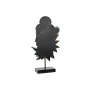 Statua Decorativa DKD Home Decor 22 x 8 x 42,5 cm Nero Dorato Buddha Turchese Orientale (2 Unità) di DKD Home Decor, Soprammo...