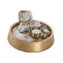 Figura Decorativa DKD Home Decor Plateado Dorado Oriental 16 x 16 x 18 cm (2 Unidades) de DKD Home Decor, Adornos - Ref: S304...