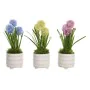 Decorative Plant DKD Home Decor Foam Blue Pink Yellow polypropylene 15 x 15 x 30 cm (3 Pieces) by DKD Home Decor, Artificial ...