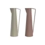 Vaso DKD Home Decor Beige Rosa Ferro 12 x 10 x 35 cm (2 Unità) di DKD Home Decor, Vasi - Rif: S3043540, Prezzo: 36,52 €, Scon...