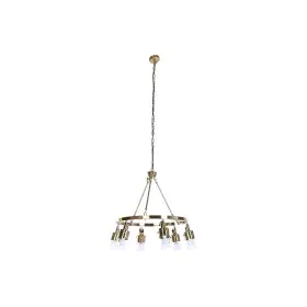 Ceiling Light DKD Home Decor 66 x 66 x 60 cm Crystal Golden Metal 40 W by DKD Home Decor, Ceiling Lights - Ref: S3043649, Pri...