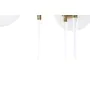 Lampadario DKD Home Decor 64 x 64 x 64 cm Cristallo Dorato Metallo Bianco 50 W di DKD Home Decor, Plafoniere - Rif: S3043652,...