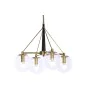 Ceiling Light DKD Home Decor 50 x 50 x 144 cm Crystal Golden Metal 50 W by DKD Home Decor, Ceiling Lights - Ref: S3043653, Pr...