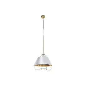 Lámpara de Techo DKD Home Decor Blanco Dorado PVC Metal 50 W 38 x 38 x 32 cm de DKD Home Decor, Iluminación de techo de inter...