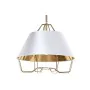 Candeeiro de teto DKD Home Decor Branco Dourado PVC Metal 50 W 38 x 38 x 32 cm de DKD Home Decor, Iluminação de teto interior...