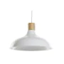 Deckenlampe DKD Home Decor Weiß Braun Metall Kiefer 50 W 35,5 x 35,5 x 21 cm von DKD Home Decor, Deckenleuchten - Ref: S30436...