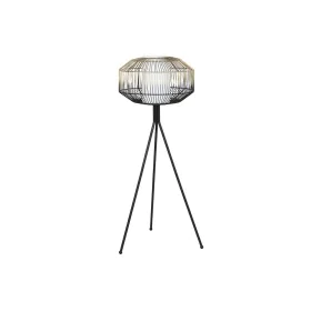 Lampadaire DKD Home Decor Noir Doré Fer 50 W 220 V 39 x 39 x 103 cm de DKD Home Decor, Lampadaires - Réf : S3043692, Prix : 8...