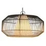 Candeeiro de teto DKD Home Decor 42 x 42 x 23 cm Preto Dourado Ferro 50 W de DKD Home Decor, Iluminação de teto interior - Re...