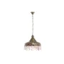 Suspension DKD Home Decor 37 x 37 x 38 cm Doré Métal Multicouleur 50 W de DKD Home Decor, Plafonniers - Réf : S3043696, Prix ...