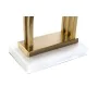 Lâmpada de mesa DKD Home Decor 40 x 23 x 79 cm Dourado Metal Branco Mármore 40 W 240 V de DKD Home Decor, Candeeiros de mesa ...