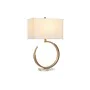 Tischlampe DKD Home Decor 40 x 23 x 68 cm Kristall Gold Metall Durchsichtig Weiß 40 W 240 V von DKD Home Decor, Tisch- & Nach...