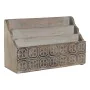 Organizador Multiusos DKD Home Decor Branco Natural Madeira de mangueira 32 x 13 x 21 cm (12 Unidades) de DKD Home Decor, Pra...