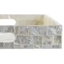 Set di Vassoi DKD Home Decor Bianco Bambù Madreperla 40 x 30 x 5 cm (2 Unità) di DKD Home Decor, Piatti e teglie - Rif: S3043...