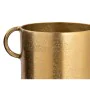 Vaso DKD Home Decor 25 x 18 x 41 cm Preto Dourado Alumínio Moderno (2 Unidades) de DKD Home Decor, Jarrões - Ref: S3043825, P...