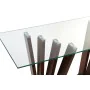 Console DKD Home Decor Castanho Transparente Cristal Nogueira 145 x 45 x 75 cm de DKD Home Decor, Jogos de móveis - Ref: S304...