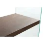 Scaffale DKD Home Decor Marrone scuro Cristallo Legno di noce Legno MDF 80 x 40 x 150 cm (1) di DKD Home Decor, Unità di mens...