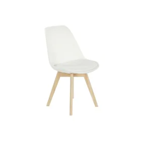 Chaise DKD Home Decor Blanc 48 x 56 x 83 cm de DKD Home Decor, Chaises - Réf : S3043982, Prix : 59,07 €, Remise : %