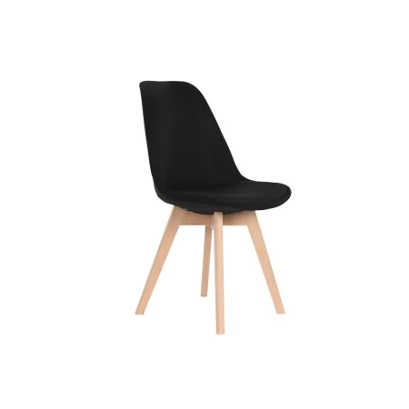 Silla DKD Home Decor Negro 48 x 56 x 83 cm de DKD Home Decor, Sillas - Ref: S3043984, Precio: 51,75 €, Descuento: %