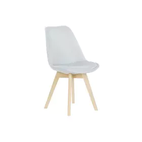 Chair DKD Home Decor 48 x 56 x 83 cm Foam Beige Blue Beech by DKD Home Decor, Chairs - Ref: S3043985, Price: 51,75 €, Discoun...