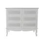 Chest of drawers DKD Home Decor 100 x 40 x 87 cm Wood White Romantic MDF Wood by DKD Home Decor, Chest of Drawers - Ref: S304...