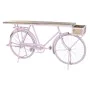 Consola DKD Home Decor Bicicleta 180 x 41 x 94 cm Rosa Claro Ferro Madeira de mangueira de DKD Home Decor, Jogos de móveis - ...