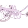 Ingresso DKD Home Decor Bicicletta 180 x 41 x 94 cm Rosa chiaro Ferro Legno di mango di DKD Home Decor, Tavoli - Rif: S304404...