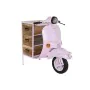 Chest of drawers DKD Home Decor 100 x 68 x 105 cm Metal Motorbike Light Pink Mango wood by DKD Home Decor, Chest of Drawers -...