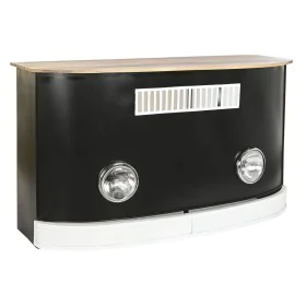 Beistellmöbel DKD Home Decor BAR Weiß Braun Schwarz Aluminium Eisen Mango-Holz 157 x 52 x 90 cm von DKD Home Decor, Barschrän...