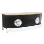 Mesa de Centro DKD Home Decor Preto Ferro Madeira de mangueira 120 x 45 x 45 cm de DKD Home Decor, Jogos de móveis - Ref: S30...