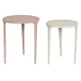 Set of 2 tables DKD Home Decor Beige Pink 40 x 40 x 50 cm by DKD Home Decor, Tables - Ref: S3044052, Price: 194,39 €, Discoun...