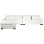 Canapé chaise longue DKD Home Decor Beige Crème Bois Moderne 386 x 218 x 88 cm de DKD Home Decor, Canapés et divans - Réf : S...