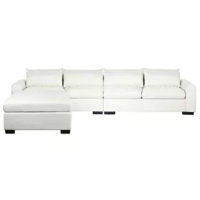 Sofá Chaise Longue DKD Home Decor Bege Creme Madeira Moderno 386 x 218 x 88 cm de DKD Home Decor, Sofás - Ref: S3044088, Preç...