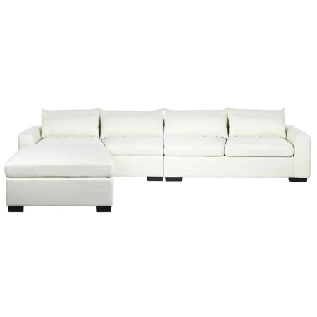 Divano Chaise Longue DKD Home Decor Beige Crema Legno Moderno 386 x 218 x 88 cm di DKD Home Decor, Divani - Rif: S3044088, Pr...