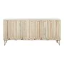 Aparador DKD Home Decor 160 x 38 x 75 cm Dourado Madeira Branco Marrom claro de DKD Home Decor, Armários e aparadores - Ref: ...