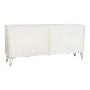 Buffet DKD Home Decor 160 x 38 x 75 cm Doré Bois Blanc Marron Clair de DKD Home Decor, Buffets, crédences et vaisseliers - Ré...