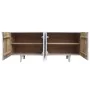 Buffet DKD Home Decor 177 x 40 x 75 cm Blanc Bois de manguier de DKD Home Decor, Buffets, crédences et vaisseliers - Réf : S3...