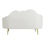 Canapé DKD Home Decor Blanc Moutarde Métal Nuages Scandi 155 x 75 x 92 cm de DKD Home Decor, Canapés et divans - Réf : S30441...