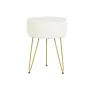 Reposapiés DKD Home Decor 34,5 x 34,5 x 48 cm Metal Blanco Moderno de DKD Home Decor, Otomanas y reposapiés - Ref: S3044134, ...