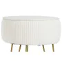 Repose-pied DKD Home Decor 34,5 x 34,5 x 48 cm Métal Blanc Moderne de DKD Home Decor, Poufs et repose-pieds - Réf : S3044134,...