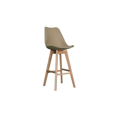 Tabouret DKD Home Decor Beige Hêtre 48,5 x 55 x 109 cm de DKD Home Decor, Tabourets - Réf : S3044148, Prix : 90,80 €, Remise : %