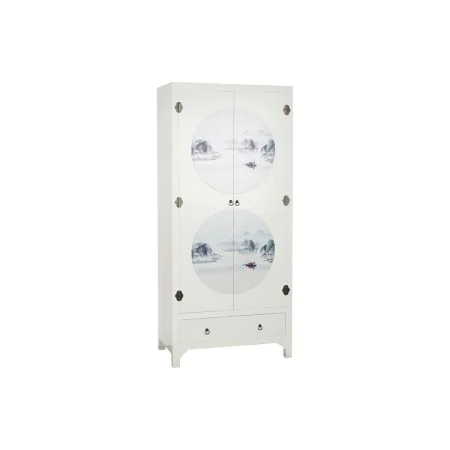 Aparador DKD Home Decor Branco 85,5 x 50,5 x 186,2 cm de DKD Home Decor, Armários e aparadores - Ref: S3044153, Preço: 573,25...